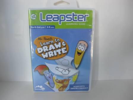 Mr. Pencils Learn to Draw & Write (SEALED) - Leapster Game